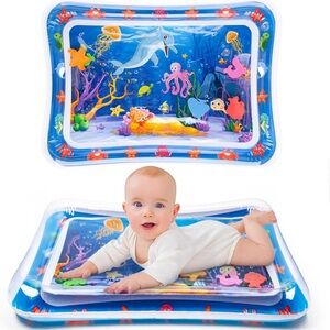 YEEEASY Inflatable Ocean Adventure Water Play Mat for Babies, NIB